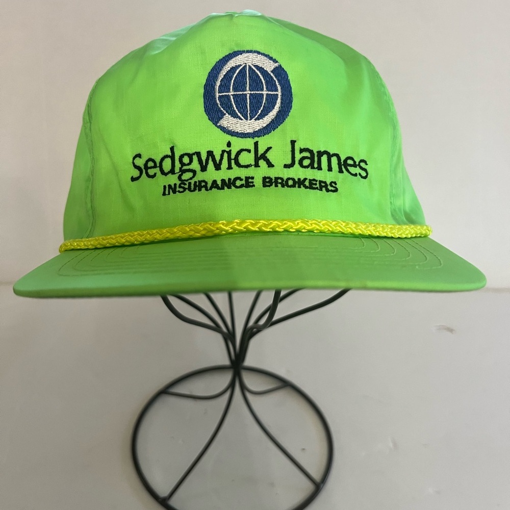 Vintage Sedgwick James Nylon Rope Hat